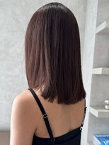 シベルバレー 横浜(sibell) *ミディアムレイヤーカット顔周りレイヤーウルフハッシュカット