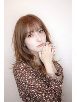 エルメ バイ アンフィー(Elme by anphi)&nbsp;【Elme　野呂】柔らかレイヤー×シースルーバング