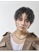 アストラ(ASTRA) MEN’S HAIR/波巻きツイストスパイラル/リバースセンターパート