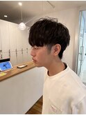 3/4men'sショートマッシュ