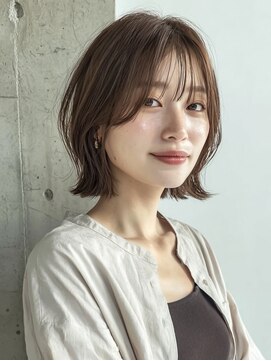 アッシュ 小岩店(Ash) 【小顔×くびれ】大人可愛い外ハネレイヤーボブ