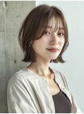 【小顔×くびれ】大人可愛い外ハネレイヤーボブ