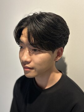 オールデイハローズ(ALL DAY HELLO'S) メンズ大人色気センターパート♯34京都河原町