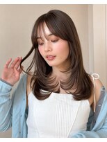 ウェイズトウキョウ 表参道(Ways TOKYO)&nbsp;レイヤーカット×シフォンベージュ