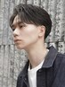 【圧倒的清潔感◎】骨格矯正カット+フェザーパーマ　[銀座/眉毛/メンズ]