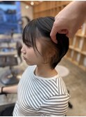 ショートカット×インナーカラー