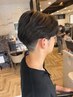 (39)【木村限定】メンズカット+フェザーパーマ(毛流れパーマ) ¥8800
