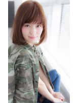 アイコニックナゴヤ(AIconic nagoya)&nbsp;毛先ワンカールのナチュラルミディアムボブ！！