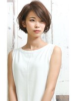 ヘアメイク ニコ(Hair make Nico)&nbsp;ゆる巻上品ショートボブ