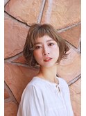 おしゃれ女子ショートボブ　hair trees 武蔵小杉店
