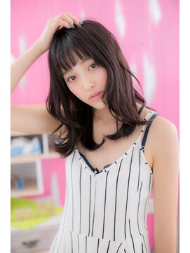 ミック ヘアアンドビューティー 大山店(miq  Hair&Beauty) 遊びゴコロある★黒髪カジュアルa