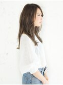 抜け感ロングレイヤー