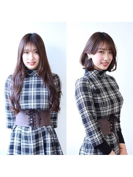 エルサ(Elsa) 【Elsa元町・三宮】＊羽バング×ナチュラルボブ＊