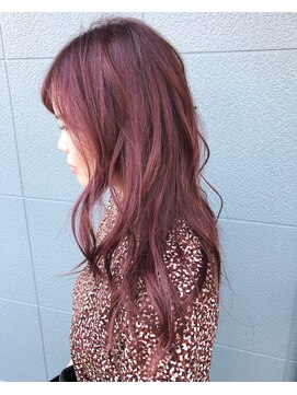 ヘアーデザインサロン スワッグ(Hair design salon SWAG) ピンクカラー