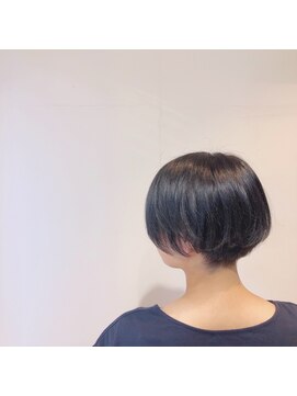 五角髪 紺紺紺ネイビーマッシュ