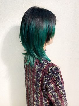 ボアソルテ(Boa Sorte) マッシュウルフ×ターコイズグリーン