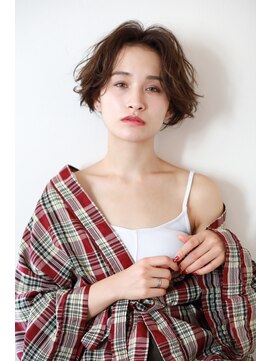 ルーク 立川(LUK) Lien☆　かきあげマニッシュショート　TEL 0425220202