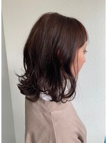 グリー ヘアープロデュース(Gree hair produce)&nbsp;【Gree小川真由美】ミディアムボブ*伸ばしかけ*外ハネスタイル