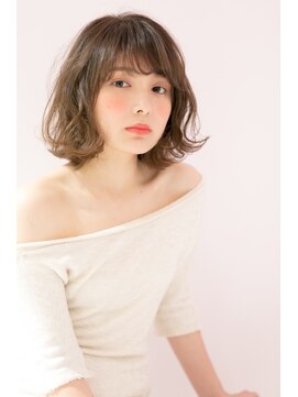 アンヘアー 元町三宮(UNHAIR) 【shiomi H】ゆるふわナチュラルミディ