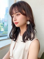 ラルユー 金山(LallYou)&nbsp;ラベンダーカラー/前髪/イヤリングカラー/2way/シースルー