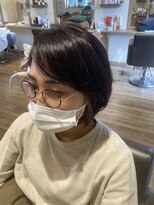 パレンテ(Parente) 耳掛けチラ見せスタイル