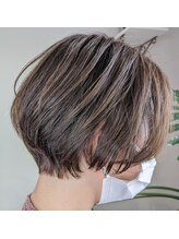 ヘアーアンドアイラッシュ ヨーク(Hair&eyelash york's) ハンサムショートオーシャンベージュ