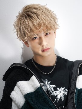 ゴールドシブヤ(GOALD SHIBUYA) 無造作ハイトーンショート