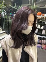 ゼスト 吉祥寺店(ZEST)&nbsp;色落ちも可愛い♪ラベンダーグレージュ《石橋水月》