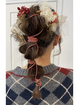 サロンドノア(Salon de NoA) 成人式×ヘアセット×編みおろし