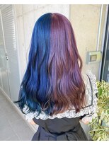 ガルボ ヘアー(garbo hair)&nbsp;#セミロング#ハイトーン#ミディアム#ブリーチ#ギャル#10代#20代