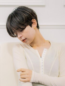 アグ ヘアー アクロス 結城店(Agu hair across) マッシュショートでかっこいい大人女子　20代30代40代　2