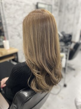 ミコ(MICO hair) ブリーチなしブロンドヘア
