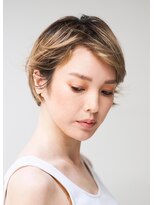 オンカラー(ON.COLOR)&nbsp;大人グレージュハイライトショート