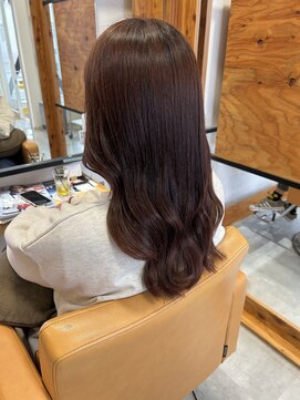 アドラーブル 松崎店(adorable) 【韓国風ヘア】【ピンクブラウン】10代20代30代