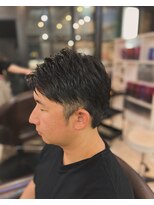 ヴィ 大宮(Vii)&nbsp;ダークアッシュ/カルマパーマ/アッシュブラック[メンズ/大宮]