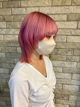 タクミフォーヘアー(TAKUMI for hair) ピンクレイヤースタイル