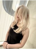 【松本健汰】ホワイト×ミディアムウルフ