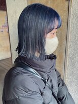 ガーデンヨコハマ(GARDEN YOKOHAMA) ブルージュ切りっぱなしボブ似合わせカットブリーチハイトーン