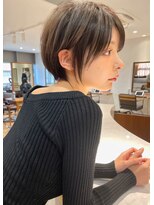 ロンドミラー 博多店(Lond Mirror)&nbsp;メルティーカラー似合わせカット顔周りカットショートボブ博多