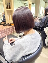 エト 梅田(eto)&nbsp;韓国/くびれヘア／メルティカラー［大阪梅田駅/ボブ／韓国］