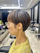 メモリーズ 表参道(Memories)&nbsp;大人かわいい小顔ショートショートヘア30代40代50代白髪ぼかし