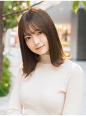 外ハネミディ
