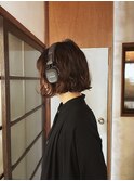 ミニボブ/ニュアンスパーマ
