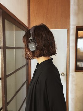 ノフ(knof) ミニボブ/ニュアンスパーマ