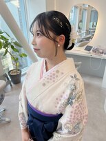 グーフィートーキョー 銀座(Goofy Tokyo)&nbsp;袴着付け/卒業式着付け/袴ヘアセット/袴ヘアアレンジ/卒業式ヘア