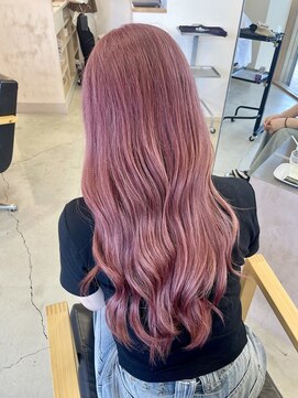 ヴィンス(vince) ハイトーン/ピンクカラー/ブリーチ2回