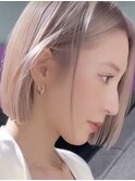くびれヘア/アプリコットオレンジ/夏/ハイライトカラー[銀座駅]