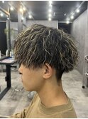 ツイストスパイラルパーマ×ハイライト！