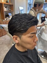 アメラボ(AmeLab)&nbsp;ナチュラルパーマ/7:3スタイル/ビジネスパーマ