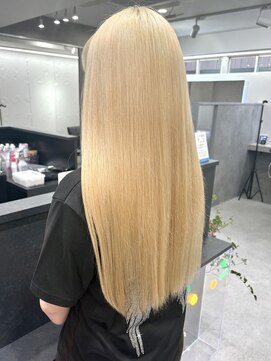 いろあそび 八王子 【ハイトーンカラー】ブロンドベージュ